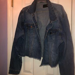 Fashion nova good vibes jean jacket